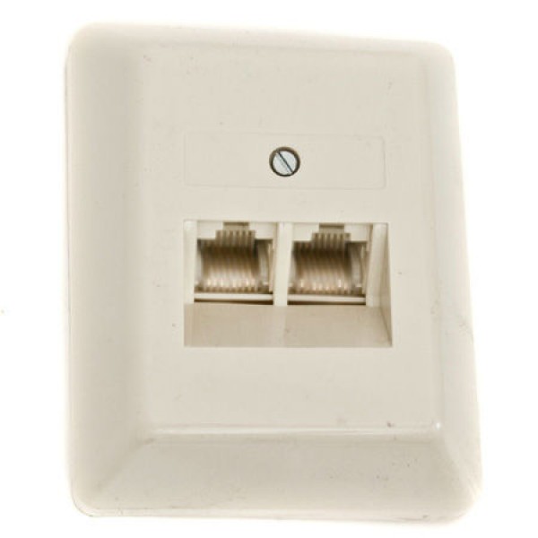 PRIZA ISDN 8P4C DUBLA