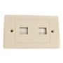 PLACA KEYSTONE 2 PORT