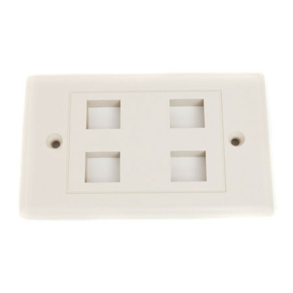 PLACA KEYSTONE 4 PORT