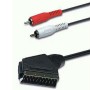 CABLU SCART - 2RCA TATA AUDIO 1.5M