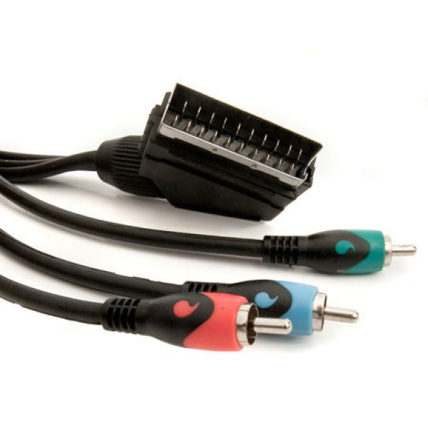 CABLU SCART / 3RCA 2M