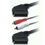 CABLU SCART TATA - SCART TATA + 2RCA TATA 1.5