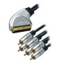 HT CABLU SCART - 6RCA GOLD 5M
