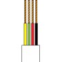 CABLU TELEFONIC 4 FIRE CREM ROLA 10M EDC
