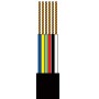 CABLU TELEFONIC 6 FIRE NEGRU ROLA 10M EDC