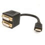 CABLU HDMI TATA-2 DVI-D MAMA GOLD 0.2M