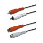 CABLU 2XRCA TATA - 2X RCA MAMA 2.5M HEADER ED