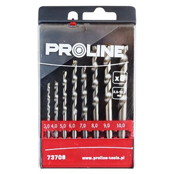 SET BURGHIE BETON CILINDRICE 3-10MM - 8P.