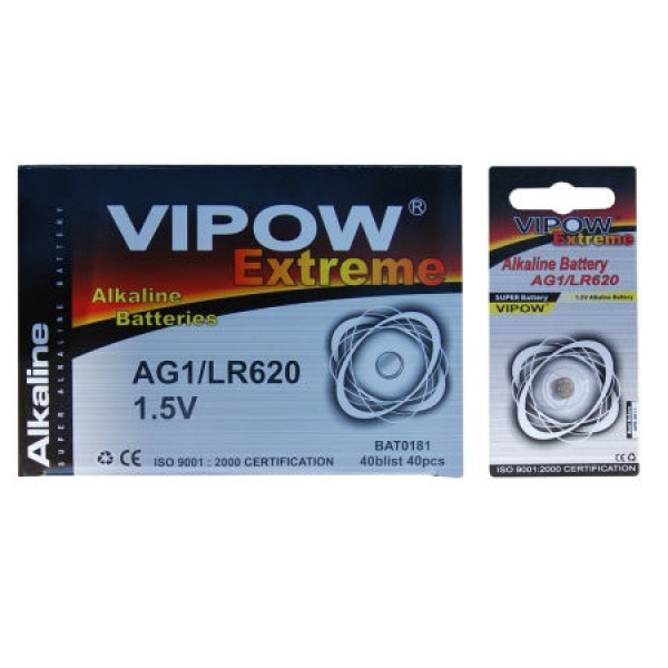 BATERIE VIPOW EXTREME AG1 1 BUC/BLISTER