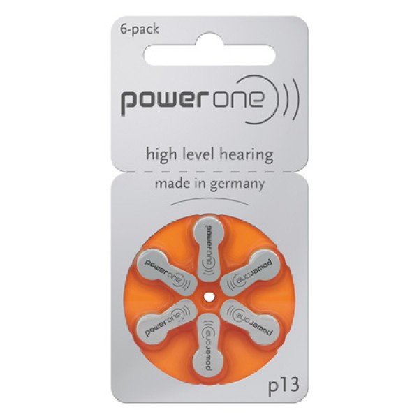 SET BATERII AUDITIVE POWER ONE VARTA P13 BL 6 SET BATERII AUDITIVE POWER ONE VARTA P13 BL 6