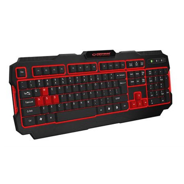 TASTATURA GAMING LED ROSU SHADOW ESPERANZA