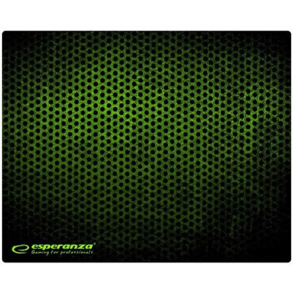 MOUSE PAD GAMING GREEN 25X20