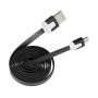CABLU MICRO USB PLAT NEGRU