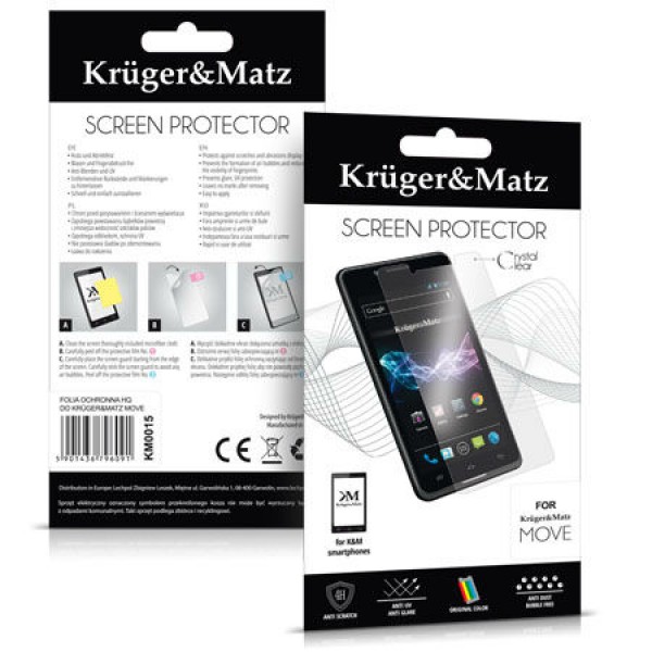 FOLIE PROTECTIE HQ KRUGER&MATZ MOVE FOLIE PROTECTIE HQ KRUGER&MATZ MOVE