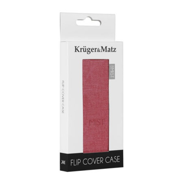 FLIP COVER ROSU MIST KRUGER&MATZ