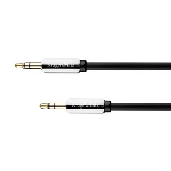 CABLU JACK 3.5 TATA - TATA 1.8M KRUGER&MATZ