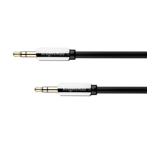 CABLU STEREO 3.5 TATA - TATA 1.5M BLISTER K&M