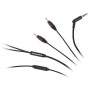 CABLU CASTI CU MICROFON JACK - 2X JACK 1M K&M