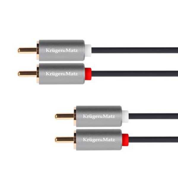 CABLU 2RCA - 2RCA 1M BASIC K&M