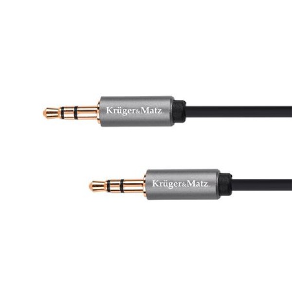 CABLU JACK 3.5 TATA - TATA 1M BASIC K&M