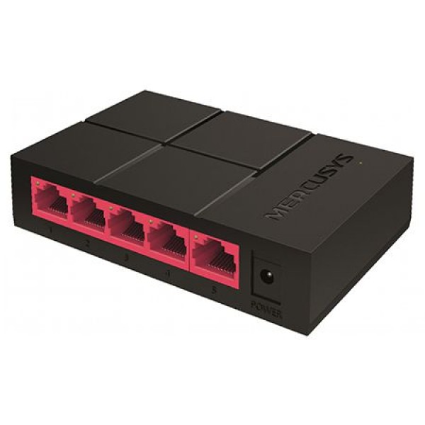 SWITCH 5 PORTURI 10/100/1000MBPS MS105 MERCUS