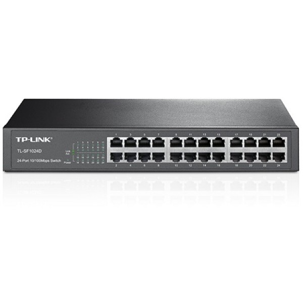 SWITCH 24 PORTURI TP-LINK TL-SF1024D 10/100MB
