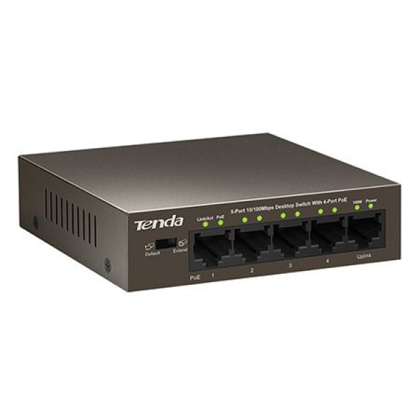 SWITCH POE 5 PORTURI 10/100 MBPS TEF1105P TEN