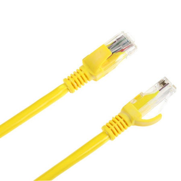PATCHCORD UTP CAT 5E 10M GALBEN INTEX