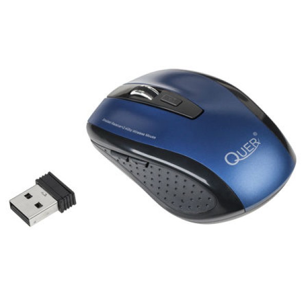 MOUSE OPTIC WIRELESS ALBASTRU QUER