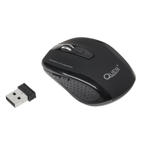 MOUSE OPTIC WIRELESS NEGRU QUER