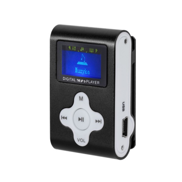 MP3 PLAYER CU FUNCTIE REPORTOFON NEGRU