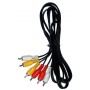 CABLU 3XRCA-3XRCA 1,8M STANDARD