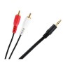 CABLU 3.5 STEREO TATA - 2XRCA TATA 1.5M