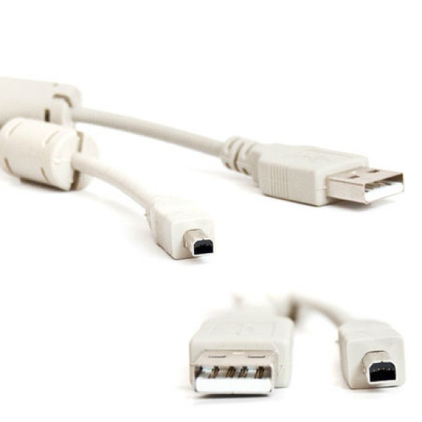 CABLU USB AM/BM MINI HP+FILTRU