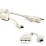 CABLU USB AM/BM MINI HP+FILTRU