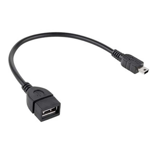 CABLU OTG USB MAMA - MINI USB TATA CASE MARCA
