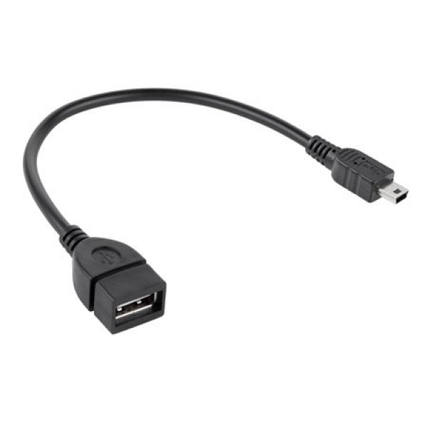 CABLU OTG USB MAMA - MINI USB TATA 15CM