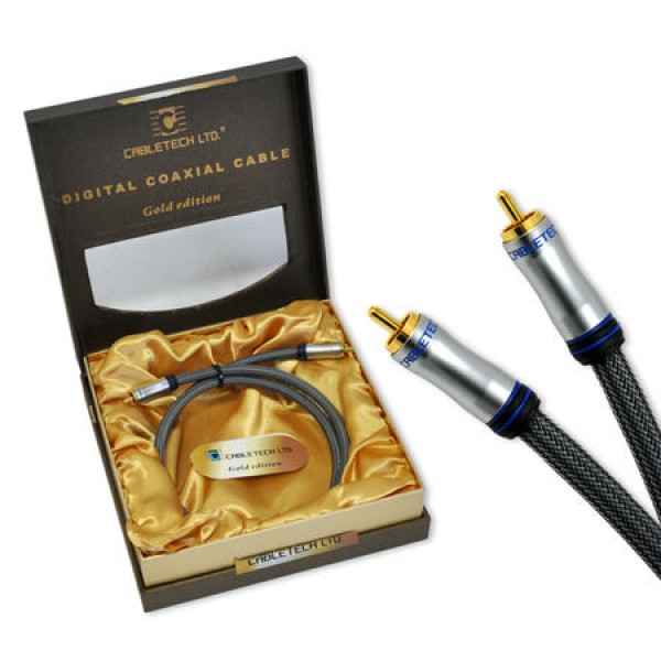 CABLU 1RCA-1RCA 1.0M COAXIAL GOLD EDITION CAB