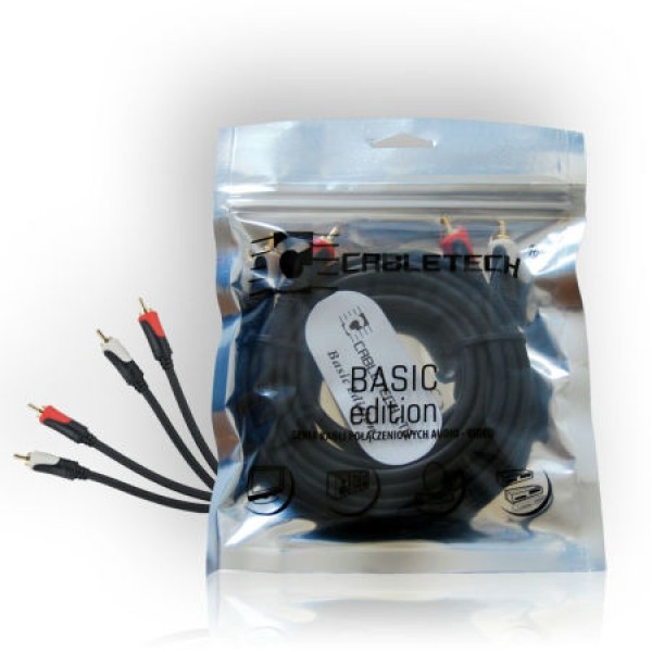 CABLU 2RCA-2RCA 5M BASIC EDITION CABLU 2RCA-2RCA 5M BASIC EDITION