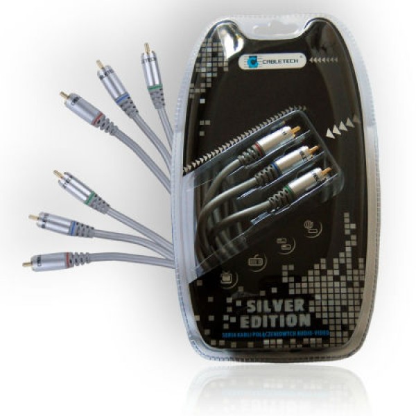 CABLU 3RCA-3RCA 1.8M SILVER EDITION