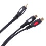 CABLU 1RCA TATA - 2 RCA MAMA 25CM
