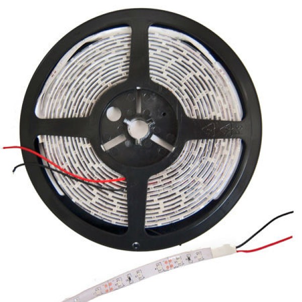 BANDA LED 12V 24W 300 LEDURI IP68 5M ROSU