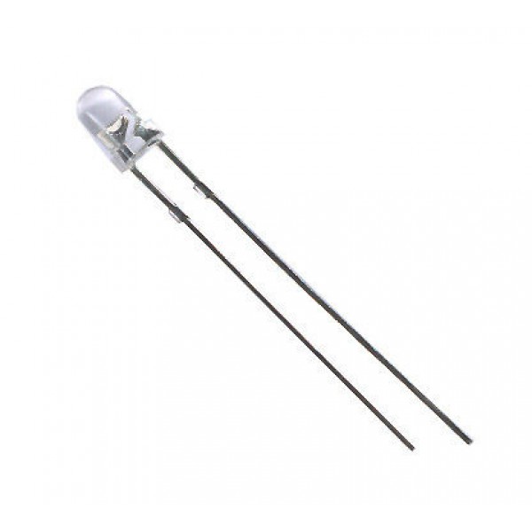 LED 5 MM 12V ALB