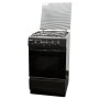ARAGAZ F4S5 NEGRU INOX LUCIOS METALICA