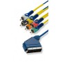 CABLU SCART TATA - 6RCA TATA 1.5M EDC