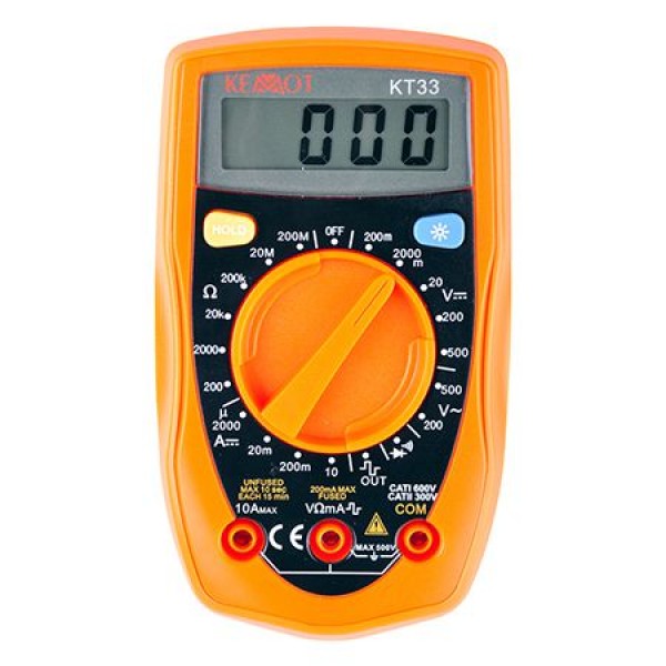 MULTIMETRU DIGITAL KT33 KEMOT