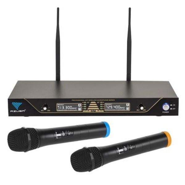 SET DOUA MICROFOANE WIRELESS UHF AZUSA