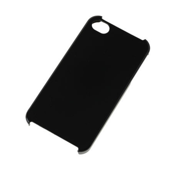 BACK COVER CASE IPHONE 4 NEGRU