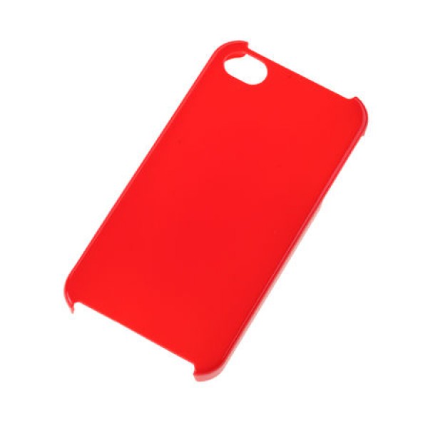 BACK COVER CASE IPHONE 4 ROSU