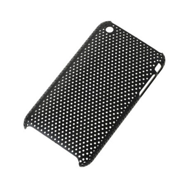 BACK COVER CASE IPHONE 3G/3GS SITA NEGRU